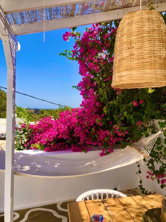 The Summer Pink House Lachania  Exterior photo