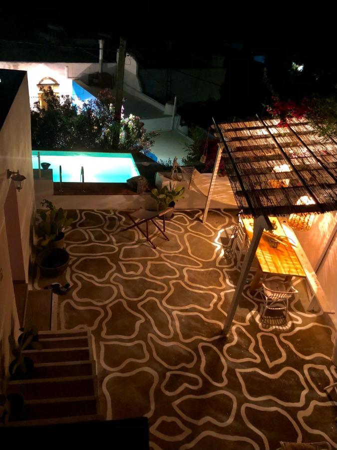 The Summer Pink House Lachania  Exterior photo