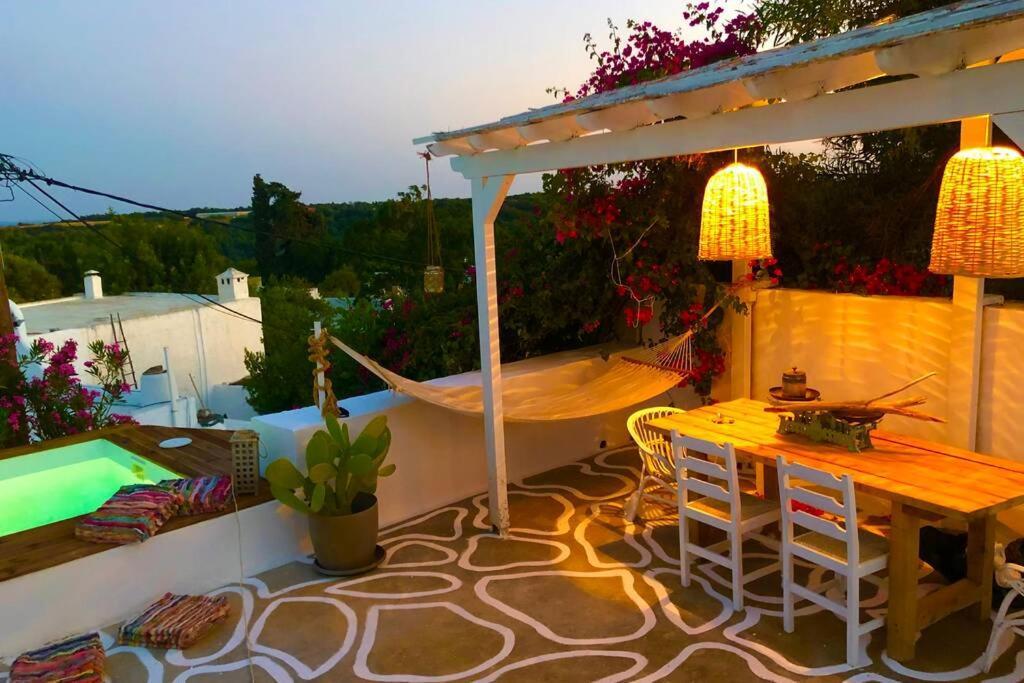 The Summer Pink House Lachania  Exterior photo