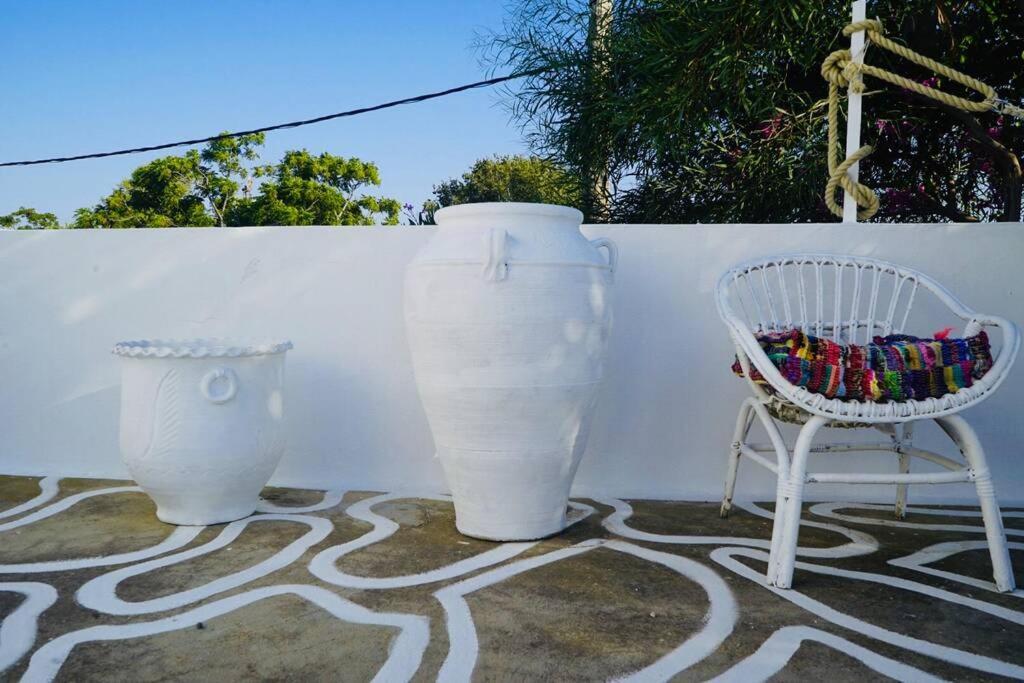 The Summer Pink House Lachania  Exterior photo