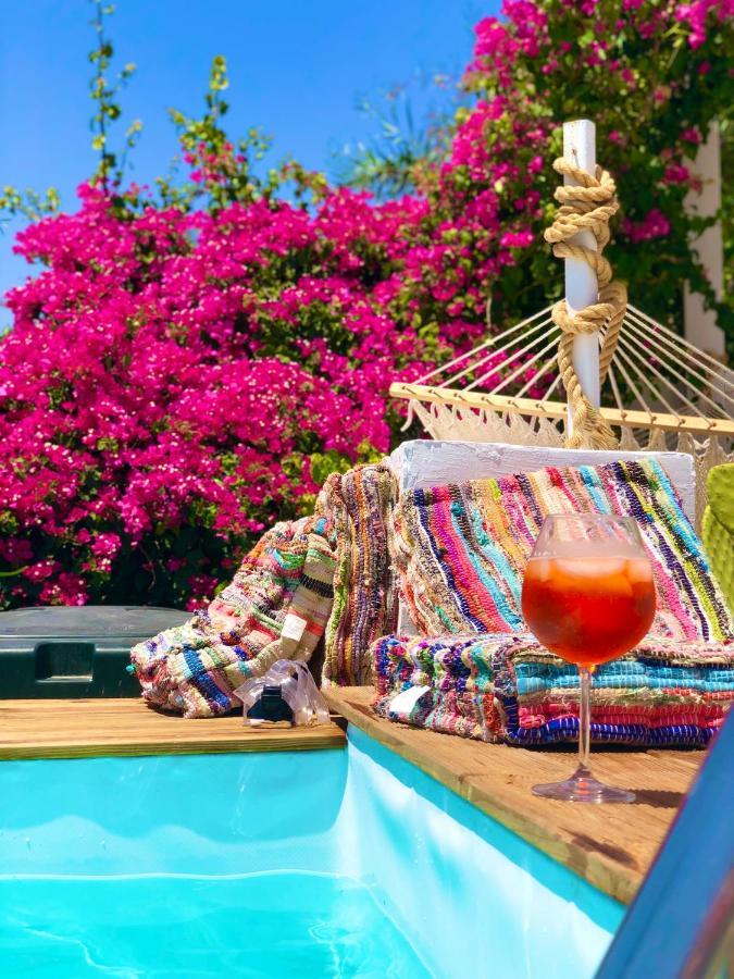The Summer Pink House Lachania  Exterior photo